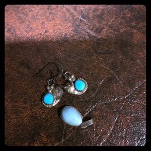 Earring and necklace set